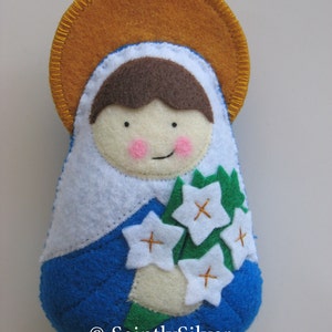 Saint Maria Goretti...Felt Softie