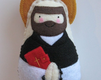 Saint Dominic Felt Saint Softie