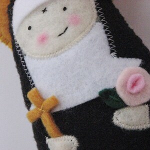 St. Rita of Cascia Felt Saint Softie image 2