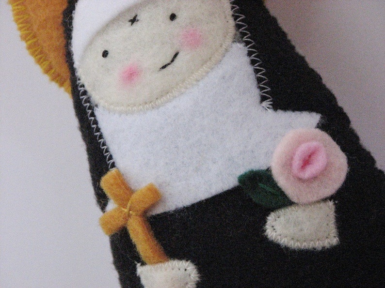 St. Rita of Cascia Felt Saint Softie image 2