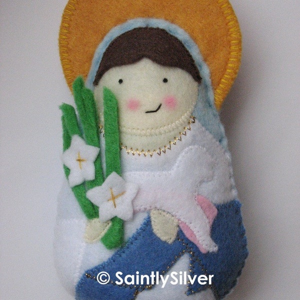 St. Agnes Felt Saint Softie