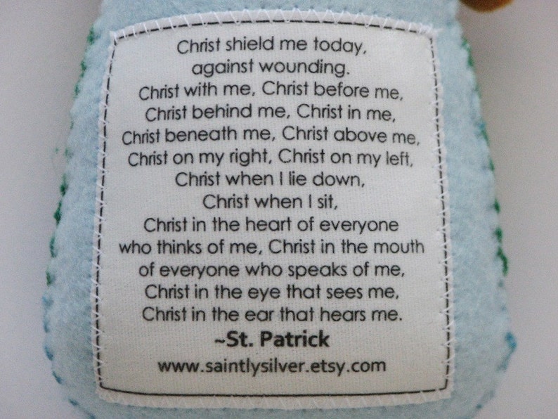 St. Patrick Felt Saint Softie image 3