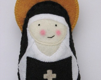 Saint Mother Theodore Guerin...Felt Softie