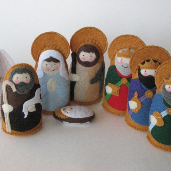 Nativity Felt Etsy