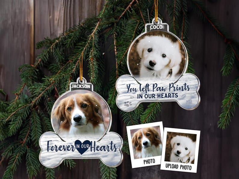 Dog Memorial Ornament Custom Ornament Christmas Dog Ornament