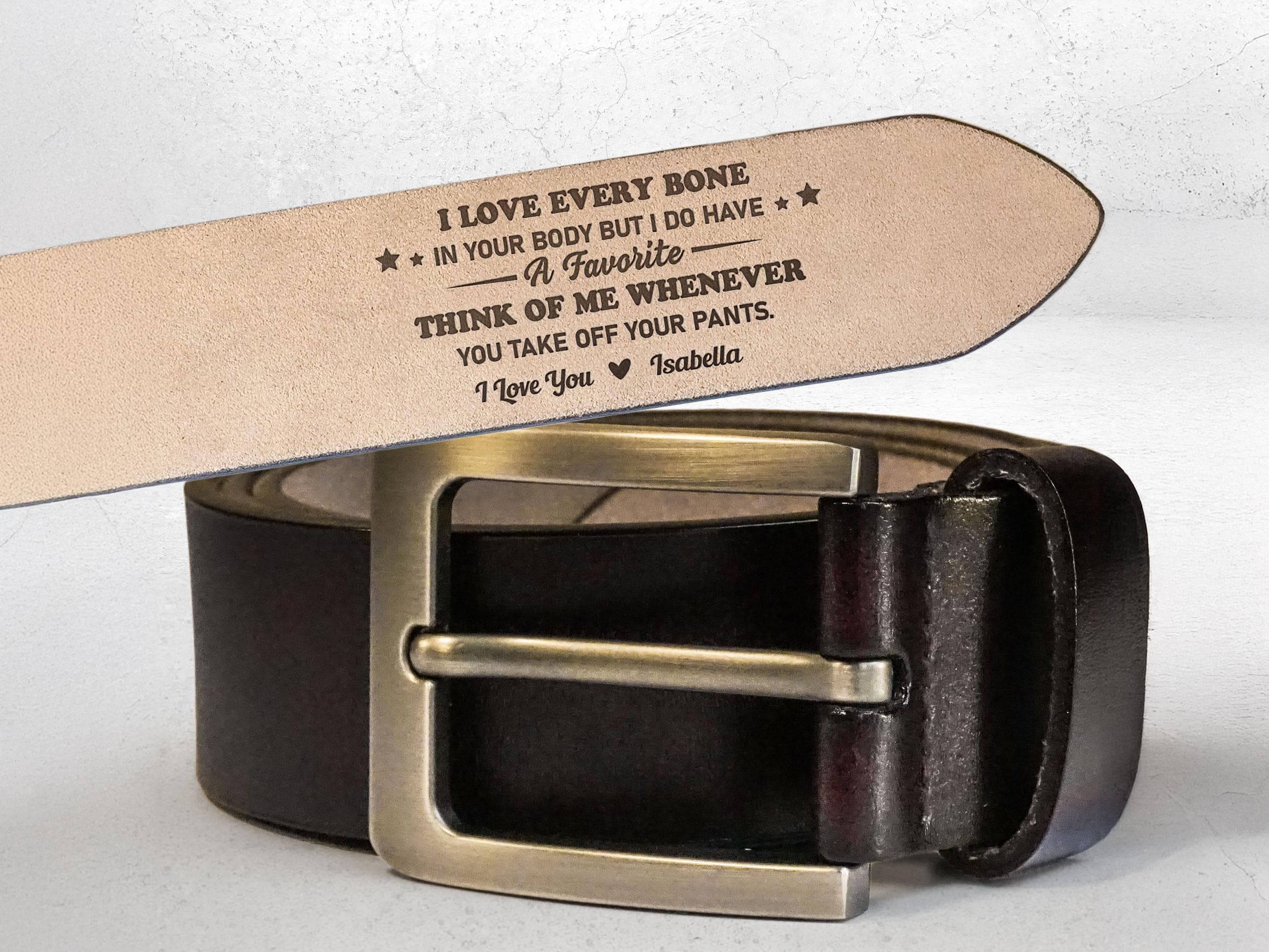??Handmade Bone and Leather Belt BLACK ONLY ❤️ Hand of comfort belt (vegan leather) | In Her Bones main image 2