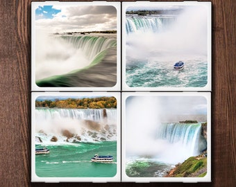 Niagara Falls Set of Four Ceramic Coasters