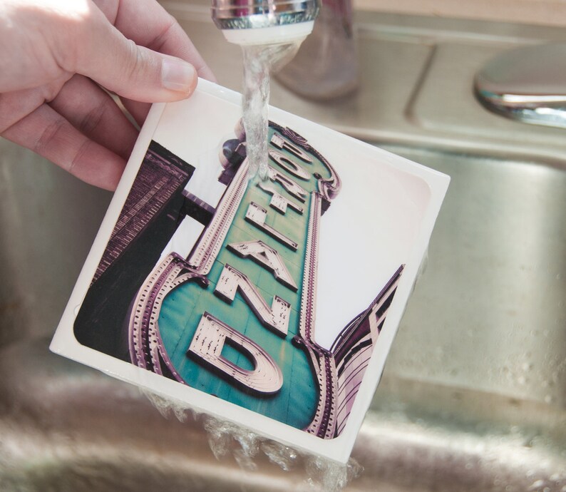 Classic Airstream Set of Four Ceramic Coasters