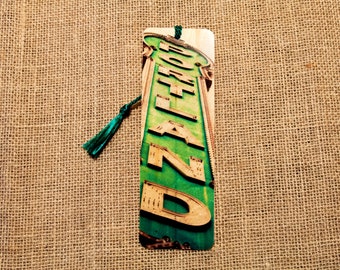 Portland Wood Bookmark
