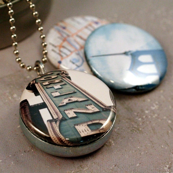 Portland Recycled Magnetic LOCKET SET By Polarity