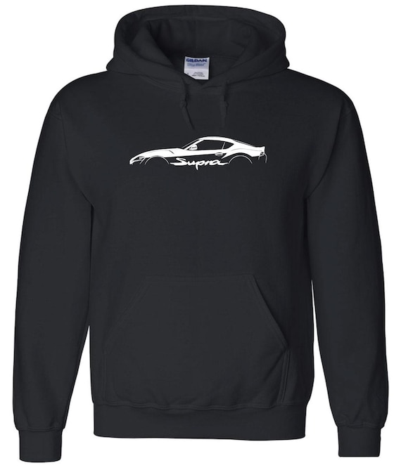 ★Hollister.co★トヨタスープラグラフィックパーカー トヨタ スープラ MK5 サイド パーカー、トヨタ ユニセックス