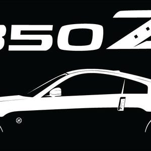 Big Vinyl Banner Sign Poster Nissan 350Z 4'x2' Garage, Shop, Store