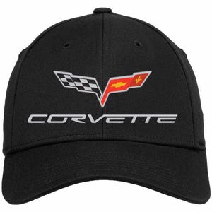 Casquette de baseball, chapeau drapeaux Chevy Corvette C6