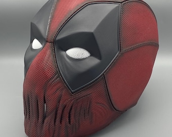 Horror Deadpool 3 Mask for Halloween or Cosplay