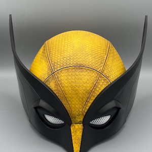 Wolverine Cowl Mask (Deadpool & Wolverine Movie) for cosplay, decoration, etc.