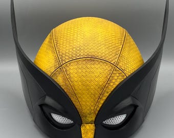 Wolverine Cowl Mask (Deadpool & Wolverine Movie) for cosplay, decoration, etc.