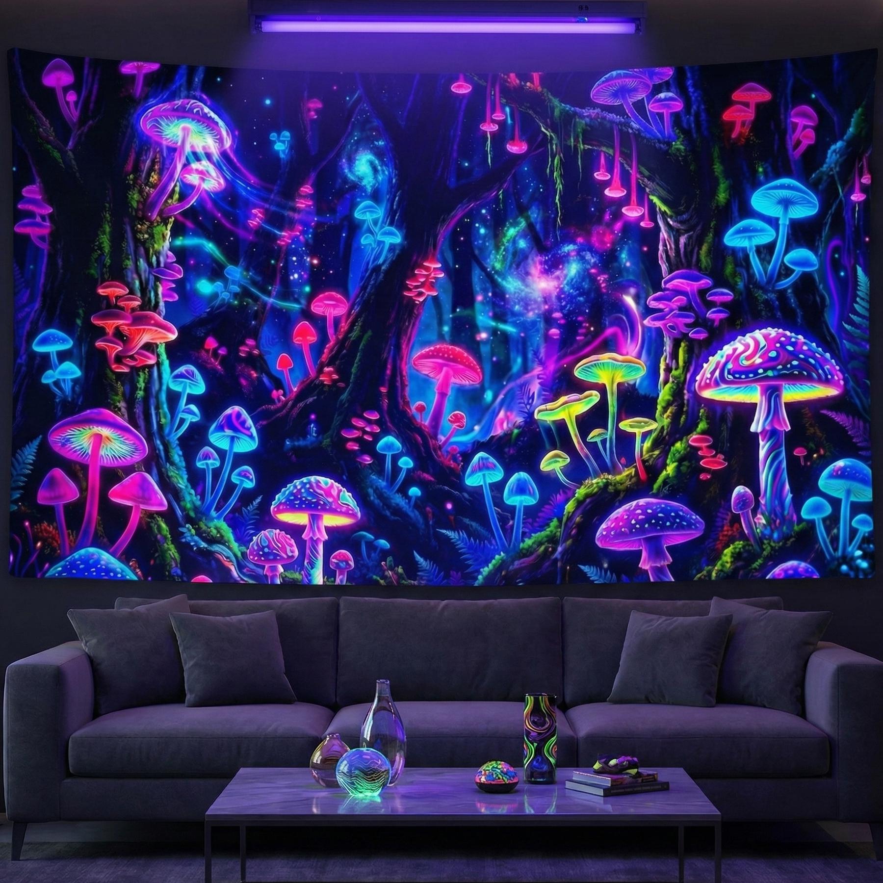 Décoration de chambre psychédélique