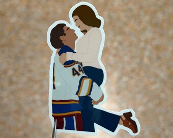 66. Off-Campus Inspired Hockey Romance Sticker - The Perfect Lift