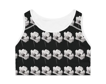 Monochrome Sports Bra