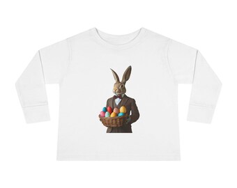 Easter Bunny Toddler Long Sleeve Tee