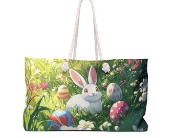 Anime Easter Bunny Weekender Bag