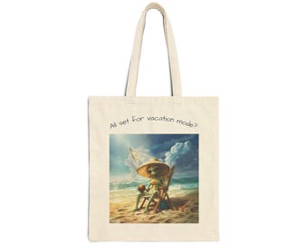 Alien's Vacation Tote Bag