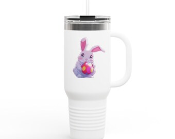 Easter Bunnies Insulated Travel Mug