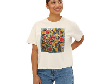 Fresh Splash Boxy Tee