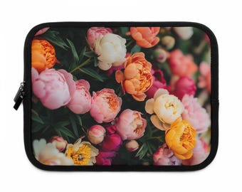 Peonies Laptop Sleeve