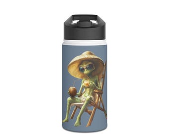 Chill Alien Stainless Steel Water Bottle