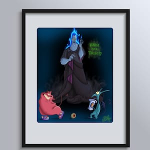 ¡¿Que son esos?! - Hades, dolor y pánico - Hércules de Disney (físico)