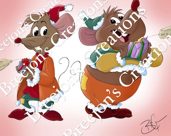 Jaq and Gus Gift Exchange - Cinderella (Digital)