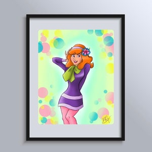 Daphne Blake Scooby-doo physical - Etsy