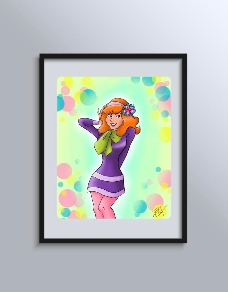 Daphne Blake Scooby-doo physical - Etsy