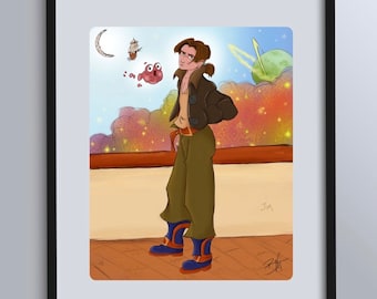Jim Hawkins en Morph: Treasure Planet (fysiek)