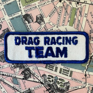 Vintage Drag Racing Team Patch