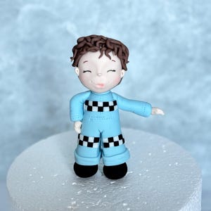 boy cake topper , race cake topper , race theme , Race Car Fondant Cake Topper, Handmade Edible Sports Car Cake Topper, Birthday Cake