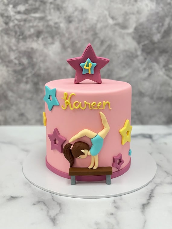 Jojofuny Lot de 24 décorations en papier pour gâteau de Fitness Toppers Aerobic Yoga Cupcake