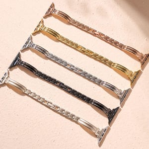 Stainless Steel Apple Watch Band, Watches Bracelet, Metal Apple Watch Strap, 38mm 40mm 41mm 42mm 45mm 46mm 49mm, Series 1-10, Brithday Gifts