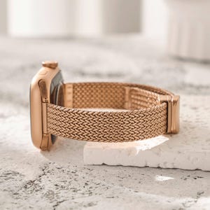 Stainless Steel Apple Watch Band, Watches Bracelet, Metal Watch Strap, 38mm 40mm 41mm 42mm 45mm 46mm 49mm, Series 1-10, Mother's Day Gifts