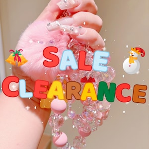 Clearance sale for handcraft Charming Keychain, Elegant Key Holder, Car Key Decor, Phone Charm Strap, Lovely Bag Accessory