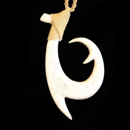 164 Fish Hook Bone Necklace -  Canada