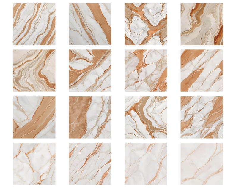 Orange Marble Background Digital Papers Commercial Use INSTANT DOWNLOAD ...