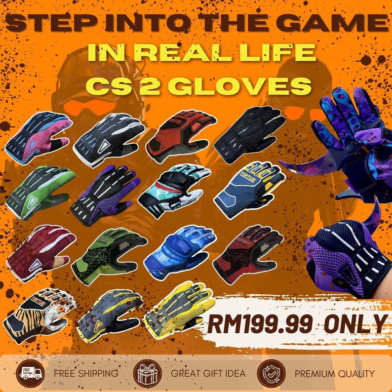 gants csgo cs2 dans la vraie vie gants accessoires csgo counter strike offensive mondiale image 2