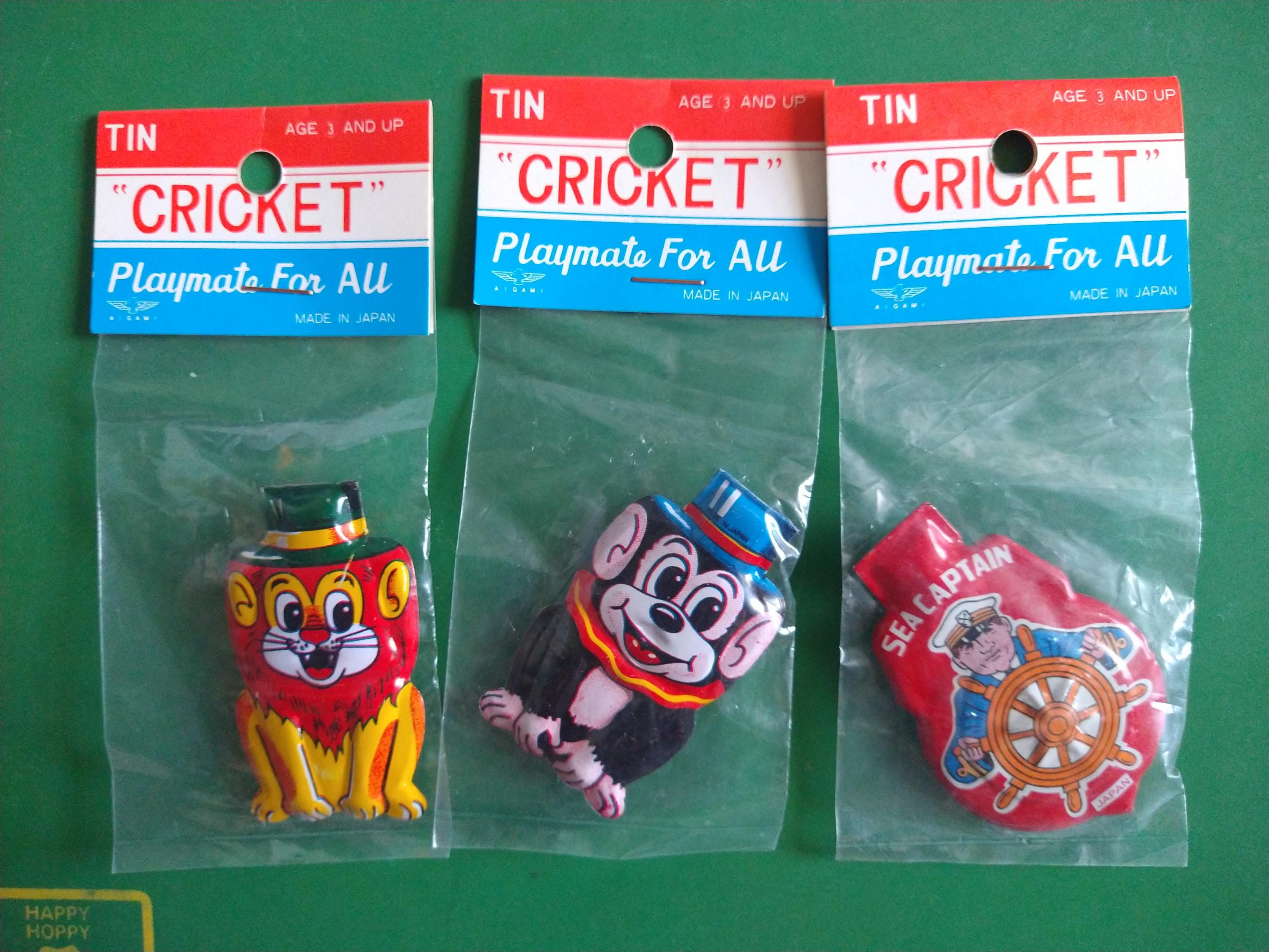 Tin Cricket - Etsy