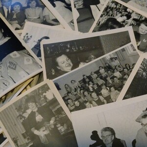 8pc ASSORTED Old Vintage Black + White Photograph Postcard Lot / mixed media - scrapbooking - collage - crafts - junk journal