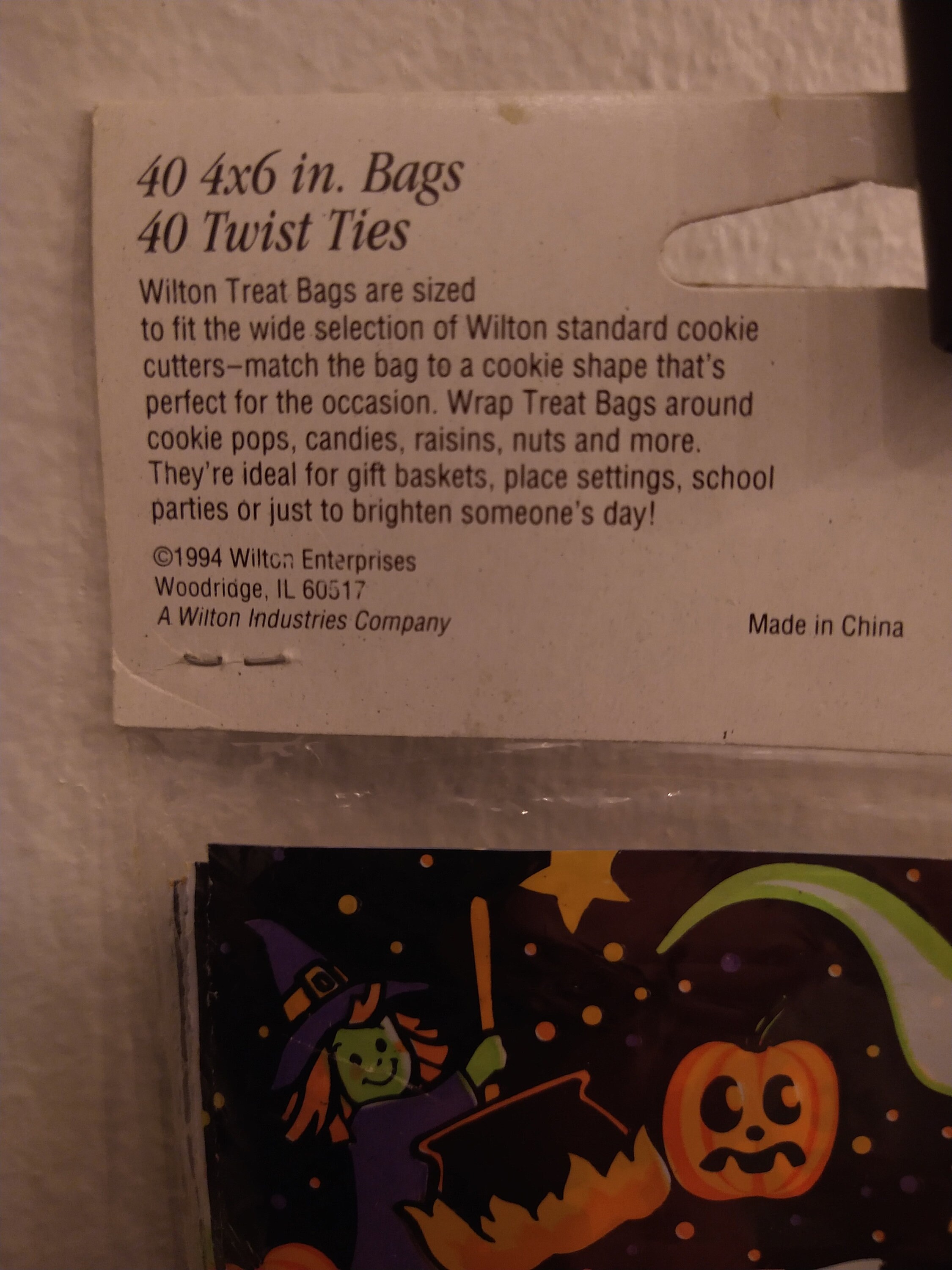 WILTON Halloween Treat Bag - Happy Halloween – city'super E-Shop