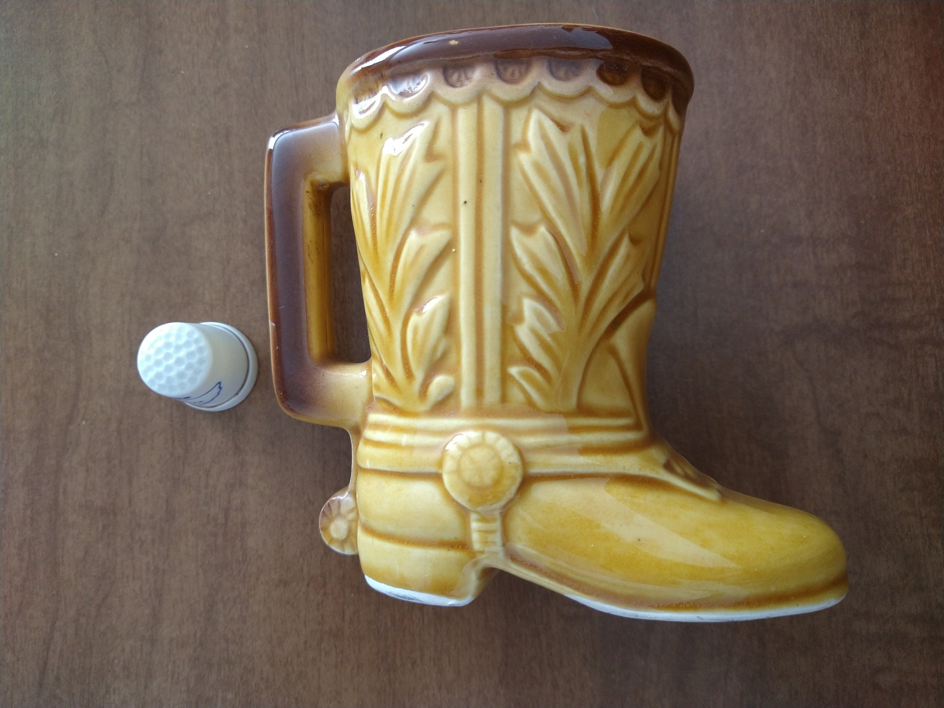 Vintage NASHVILLE Souvenirs, OPRYLAND Boot Mug + Tennessee