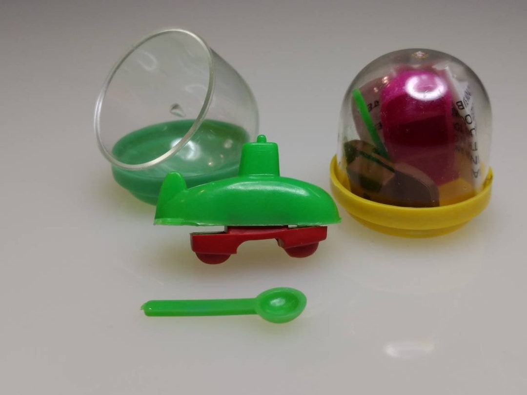 1 X Vintage Baking Soda Diving Submarine Miniature Toy Made Etsy