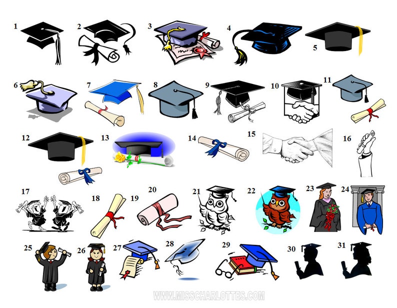 60 Personalized Graduation Lollipop Candy Wrappers Favor Labels Stickers Glossy
